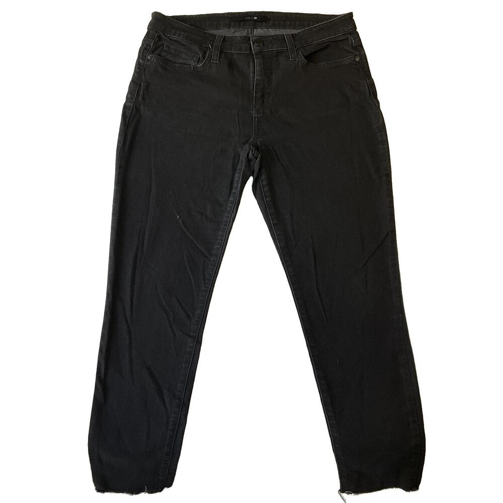 Joe's Jeans Men Jeans W30 Black Classic 28" Inseam Stretch 33” Waist Mid Rise